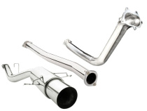 Subaru Impreza WRX & STI 01-07 Turboback-sportavgassystem (Race type) (Med De-Cat & Ej Ljuddämpat) Cobra Sport